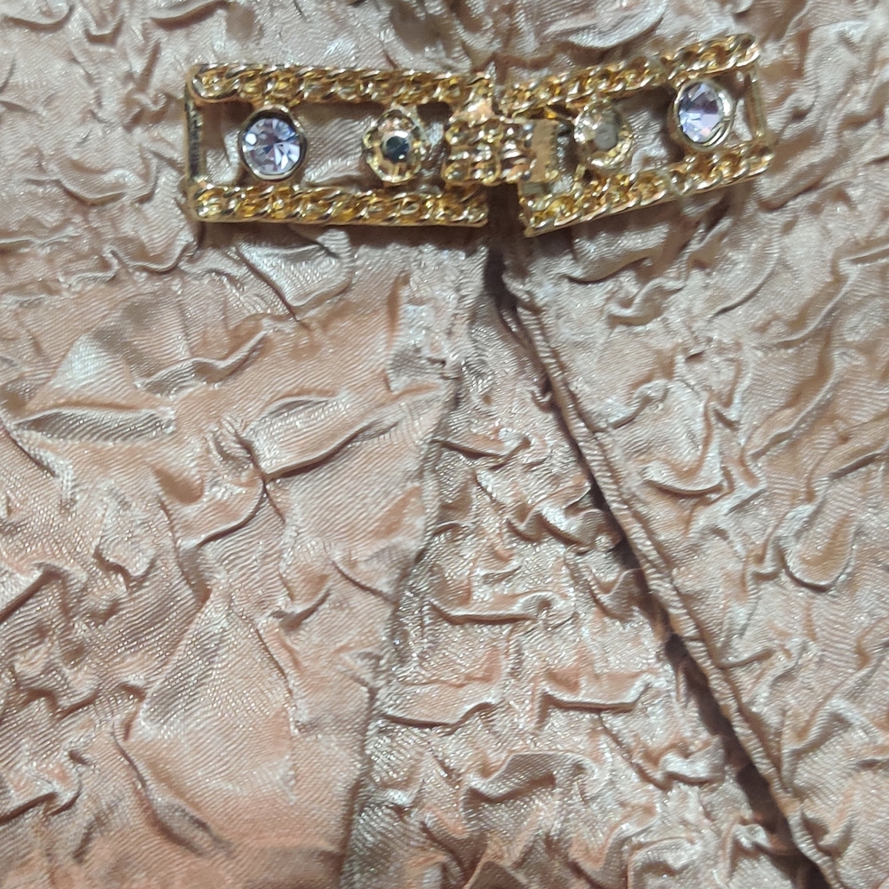 Joseph Ribkoff Textured Gold Blazer - Picture 4 of 16